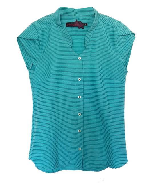 Chemise VENUS vert turquoise - Dernières pièces !