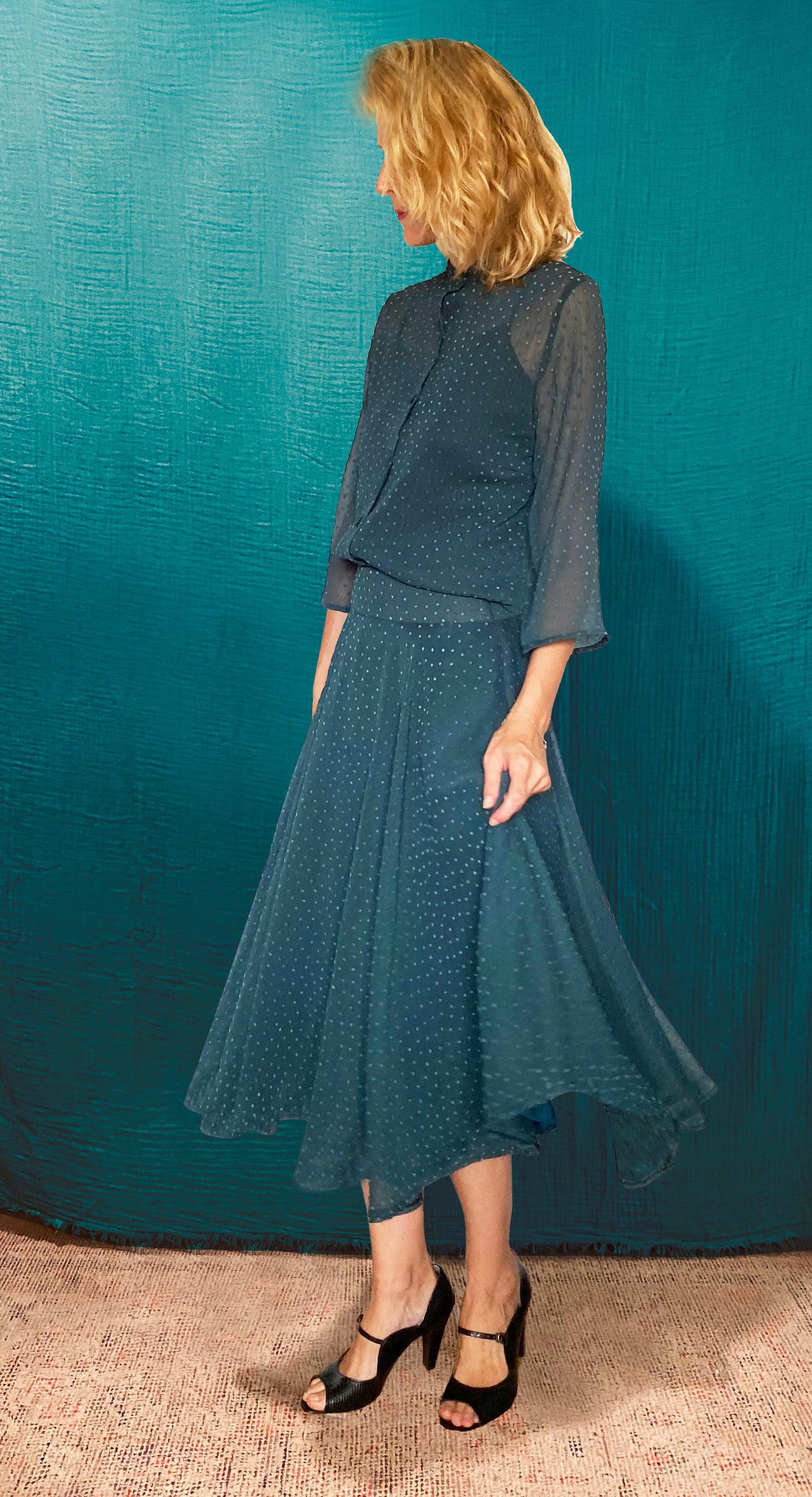 Jupe IVRESSE pois - Dernière pièce !