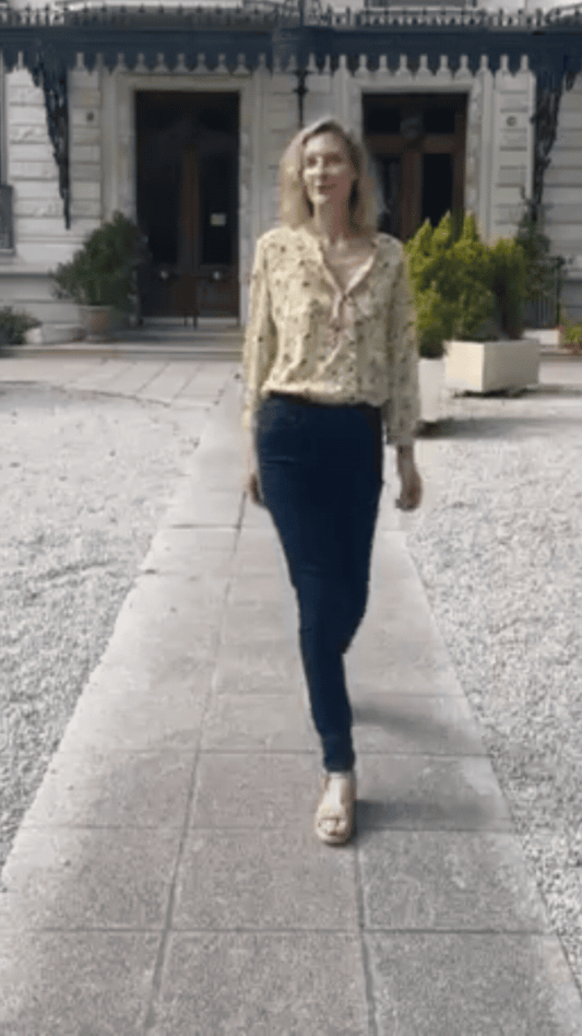 Chemise SUZIE liberty yellow