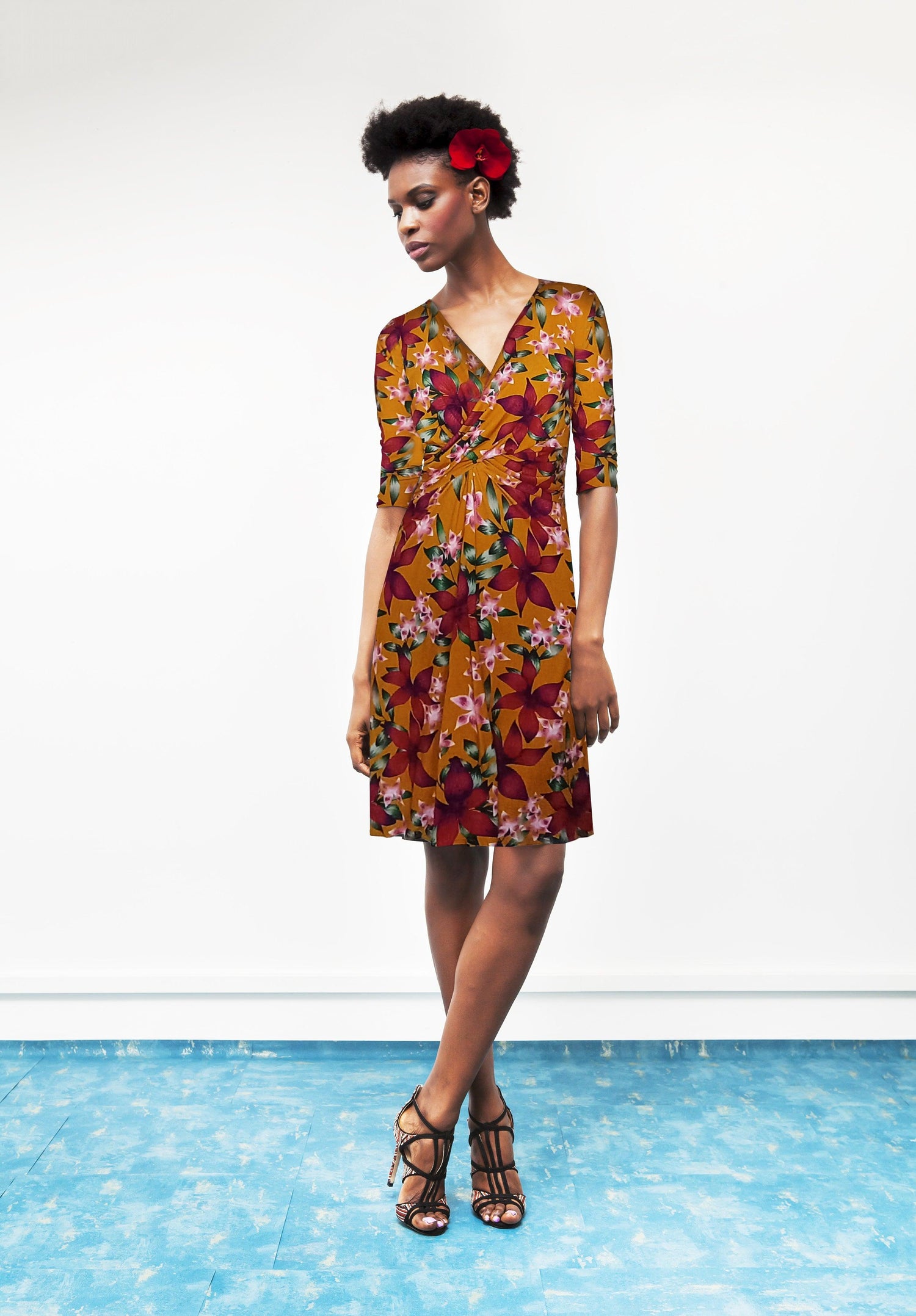 Robe ROSALIE lily flowers - PhalaenopsisParis