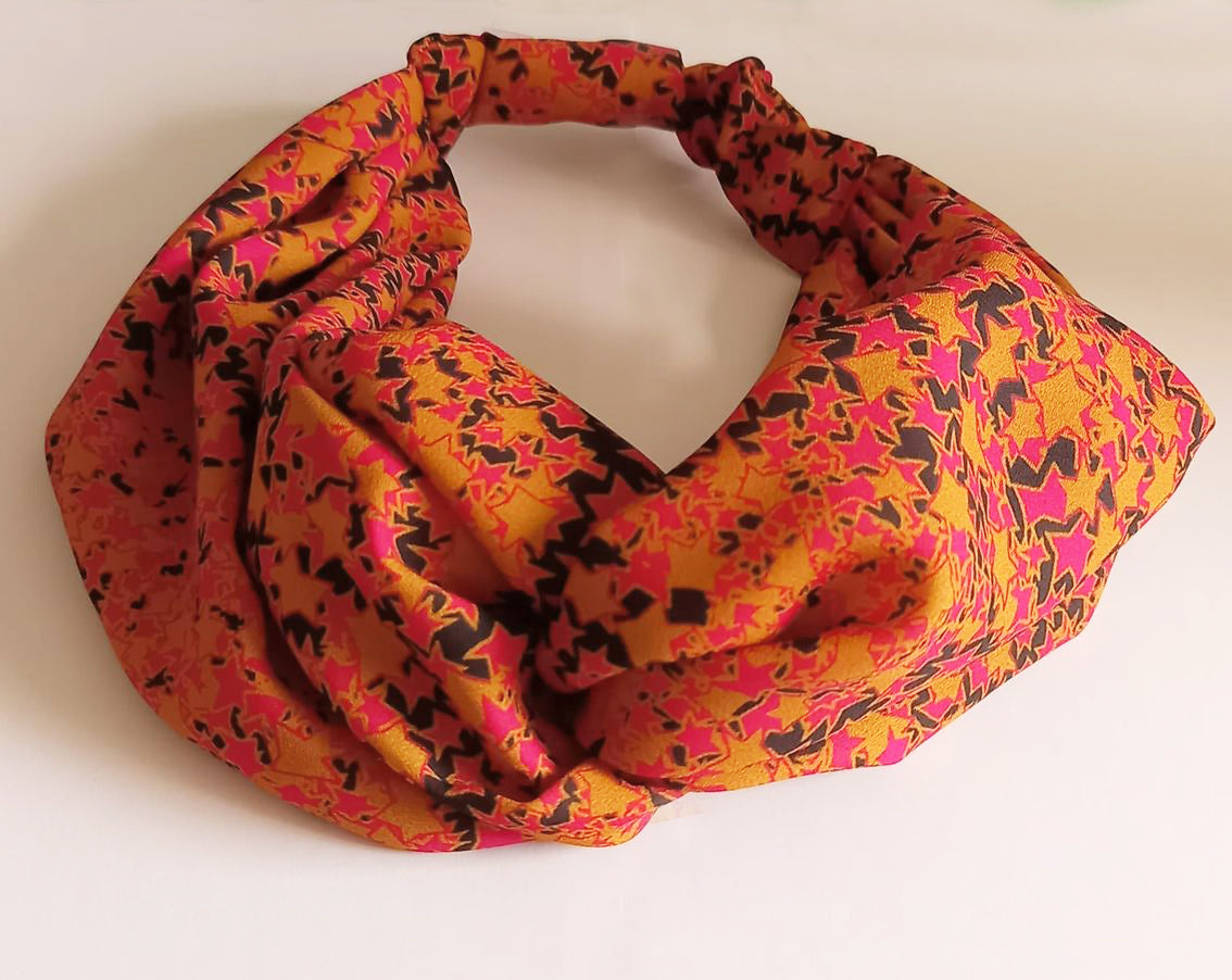 Headband en tissu recyclé - PhalaenopsisParis