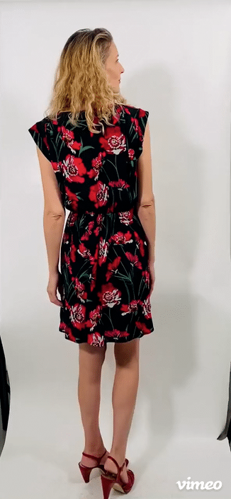 Robe LOLA pivoines - PhalaenopsisParis