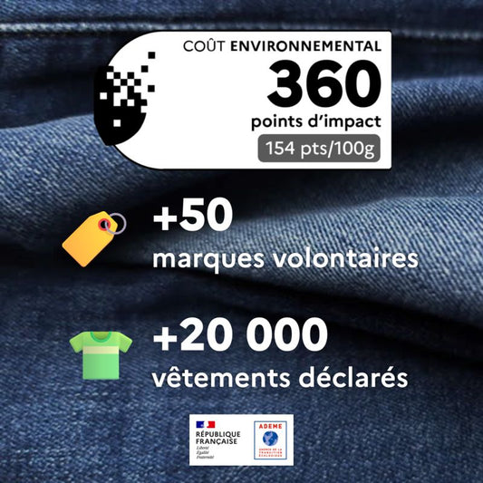 Phalaenopsis est fière de compter parmi les 50 marques choisies par l'ADEME qui oeuvrent pour une mode engagée pour l'environnement 