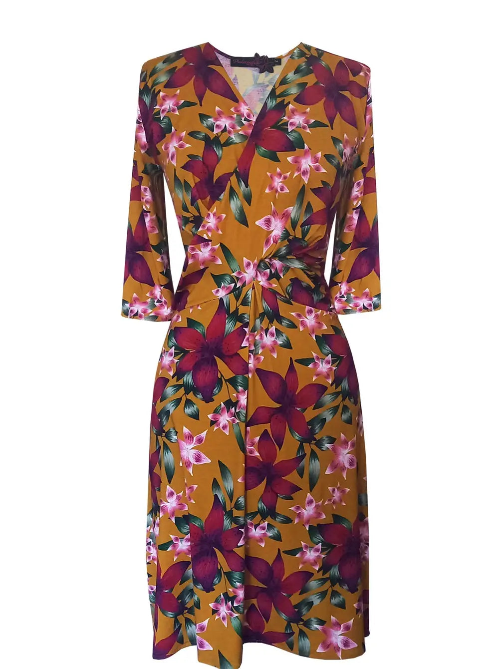 Robe ROSALIE lily flowers - Dernières pièces !