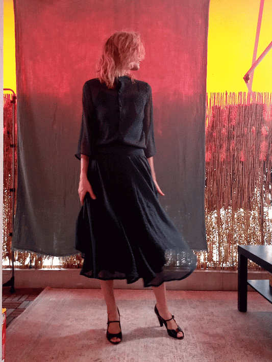 Jupe IVRESSE pois - Dernière pièce !