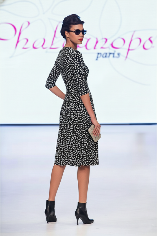 Robe ROSALIE graphique (EDITION LIMITEE)