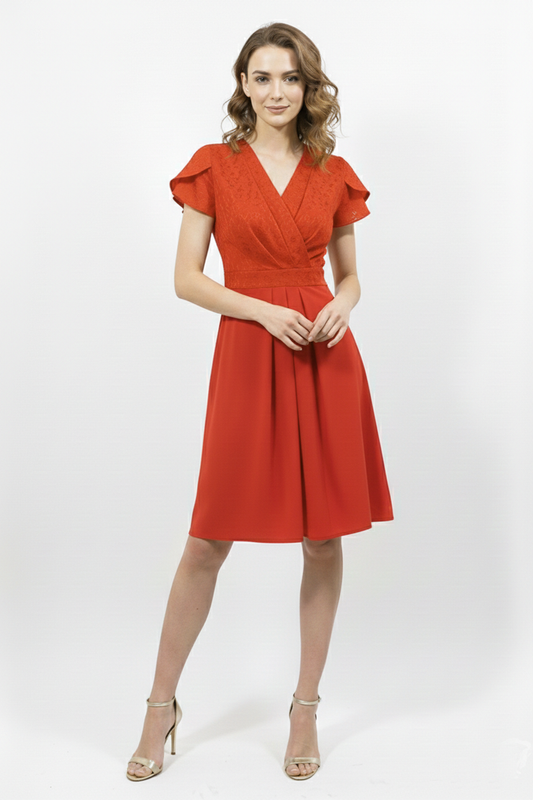 Robe XENA bi-matières