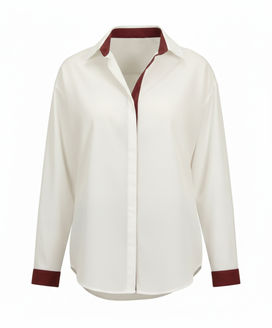 Chemise ADELE bicolore