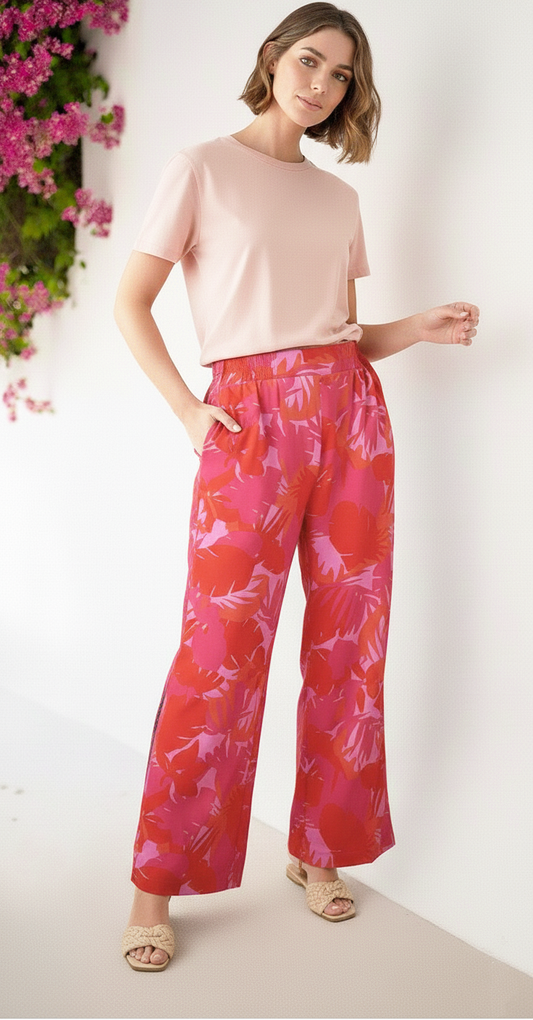 Pantalon imprimé YSAIA