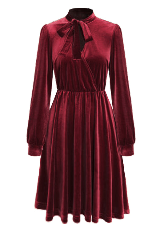 LANA velvet dress