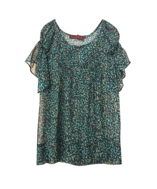 Blouse MADRAS aronia - Dernières pièces !