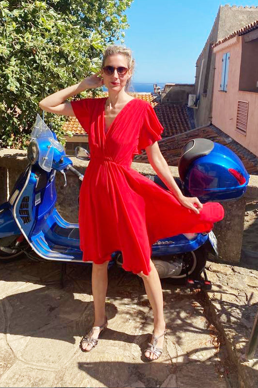 ⭐ Robe EVA rouge - BEST SELLER