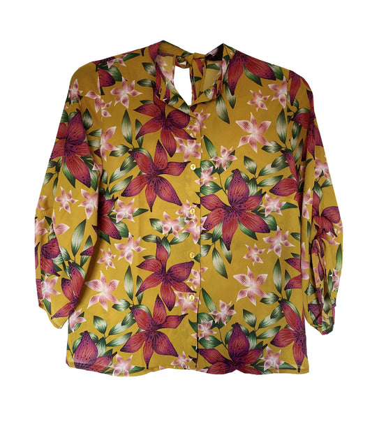 Chemise NARA lily flowers - PhalaenopsisParis